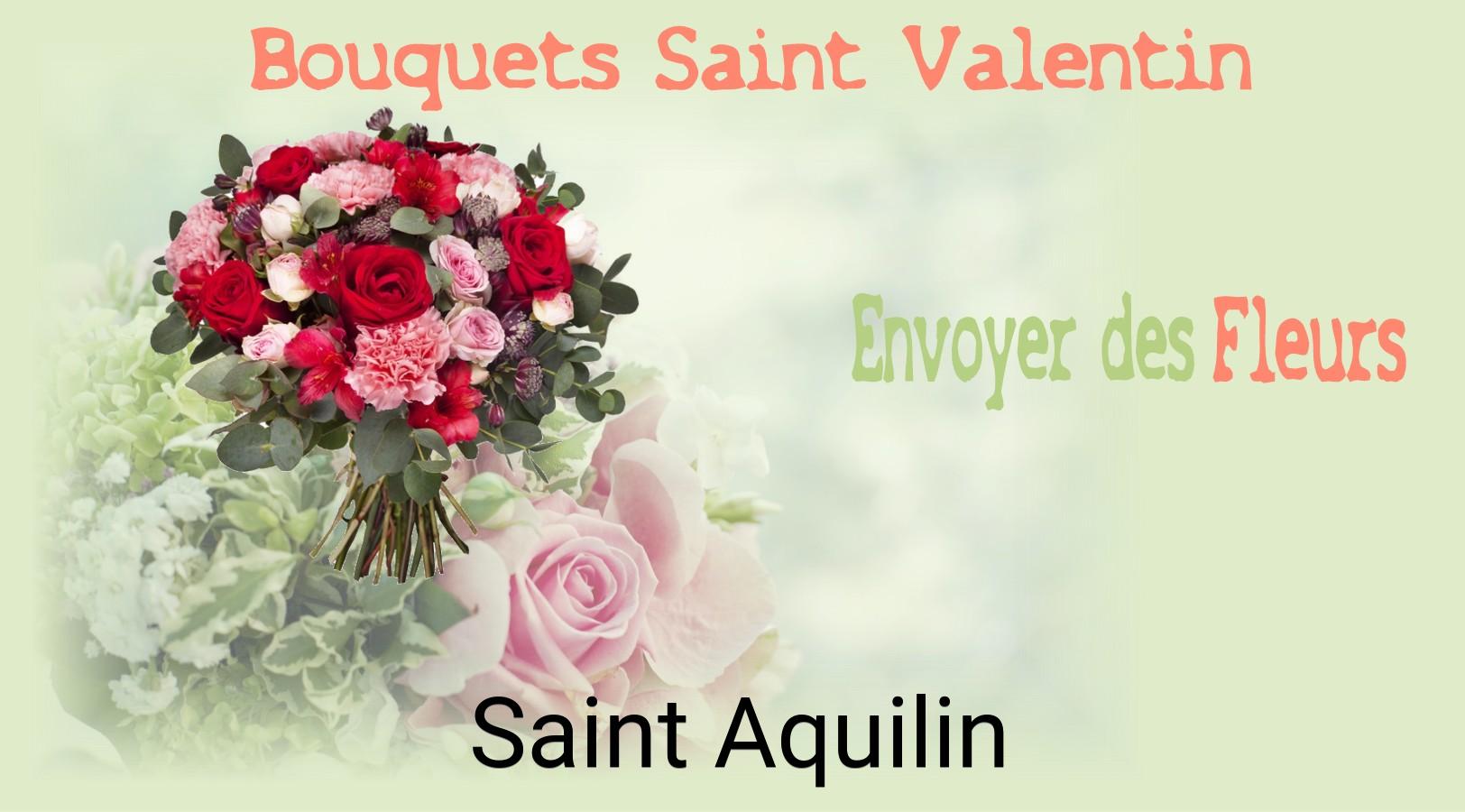 Roses de Saint-Valentin livrées à Saint-Aquilin