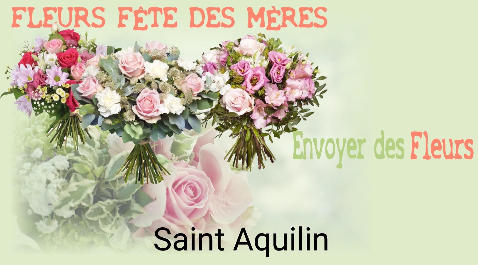 Bouquet de Fête des Mères livré à Saint-Aquilin